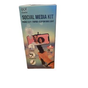 Got Content? Social Media Kit with LED Ring Light & Tripod - New in Box